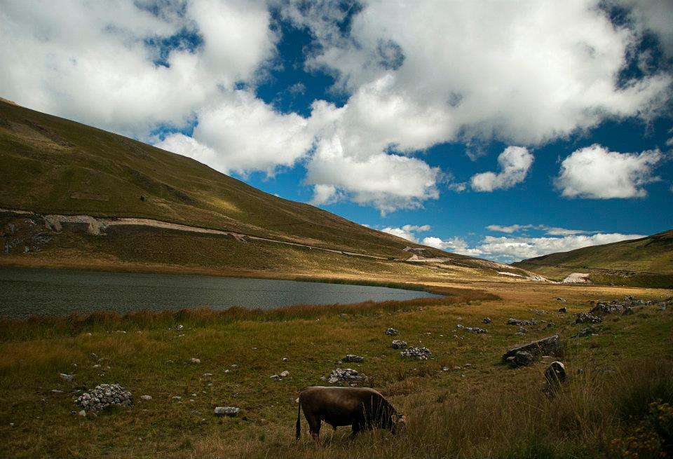 Lagoon threatened by Conga project Photo via #CongaNoVa