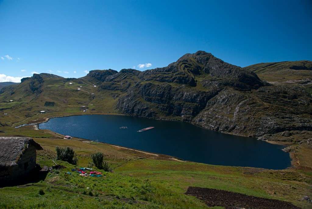 Lagoon threatened by Conga project Photo via #CongaNoVa