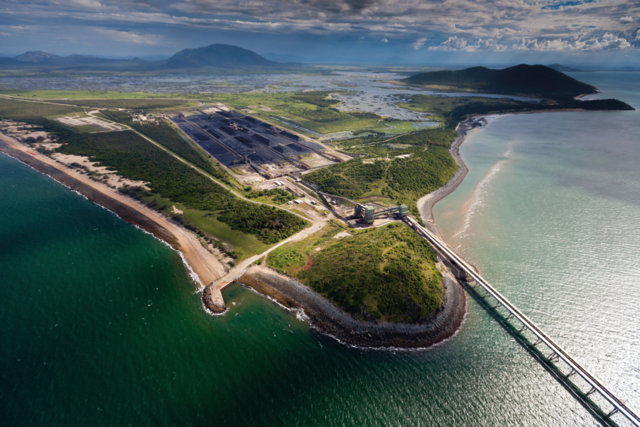 9th March 2012. Abbot Point, Queensland Abbot Pt, surrounded by wetlands and coral reefs, is set to become the worlds largest coal port . ©Greenpeace/Tom Jefferson. NO ARCHIVE. NO RESALE. CREDIT COMPULSORY. EDITORIAL USE ONLY. OK FOR ONLINE REPRO