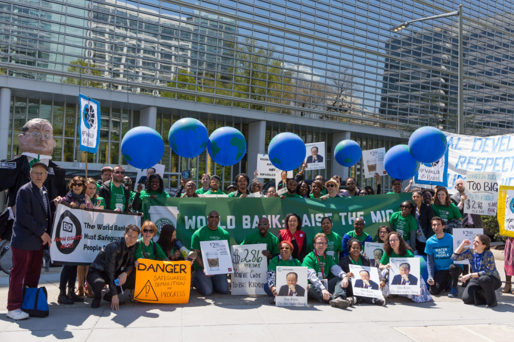 World Bank Spring Meeting 2016. Photo credit: International Accountability Project