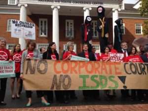 Multilateral Investment Court (MIC) and Investor-State Dispute Settlement (ISDS) Protest
