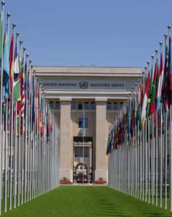 Aarhus Task Force on Access to Justice meets in Palais des Nations, Geneva