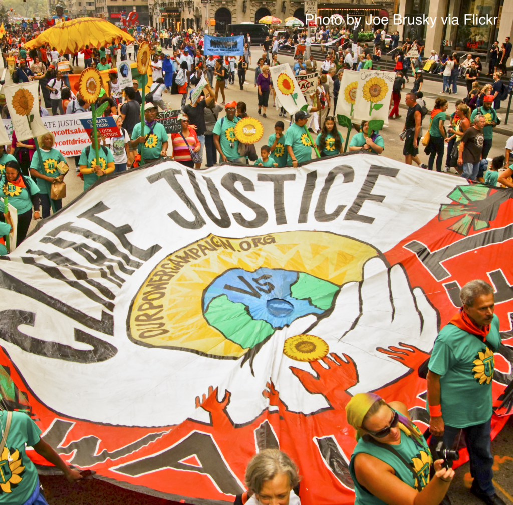 Climate march - climate change and human rights - human rights treaty bodies
