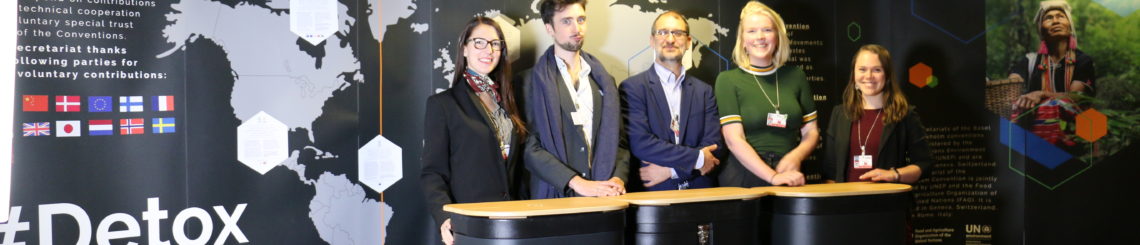 CIEL team at the BRS COP 2019 - Basel, Rotterdam, and Stockholm Conventions