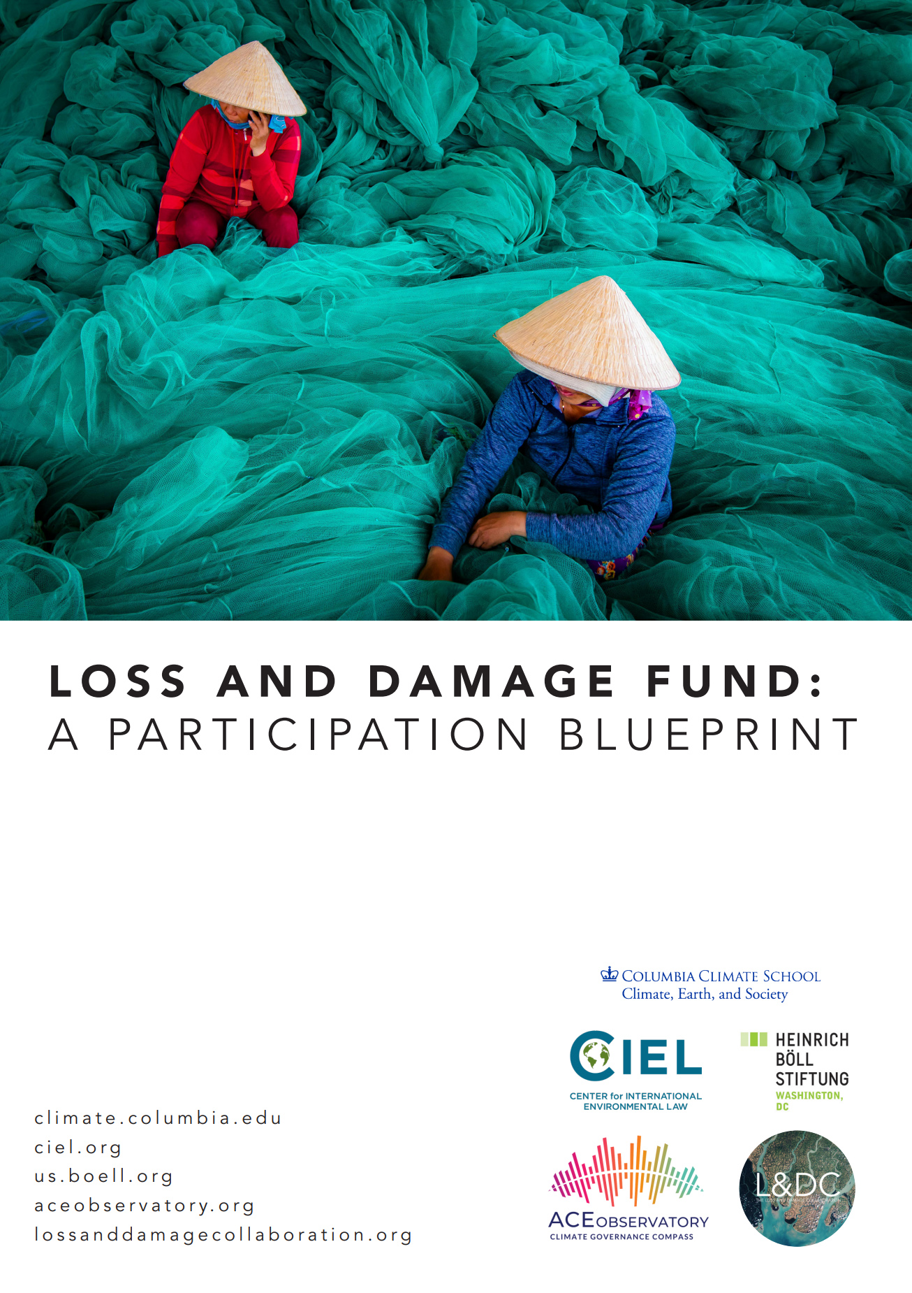 A document titled 'Loss And Damage Fund: A Participation Blueprint'